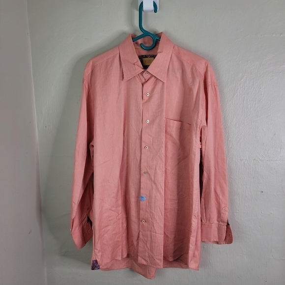 Robert Talbot Carmel Men's Button Down Size XL Long Sleeve Shirt - Picture 2 of 13
